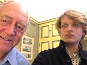 Grégoire Canlorbe with Patrick Moore